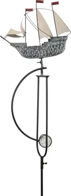 Obrázok produktu pre Moritz zvonkohra záhradná hojdačka plachetnica 15 x 35 x 151 cm záhradná dekorácia záhradná figúrka dekorácia zástrčka záhradná zástrčka