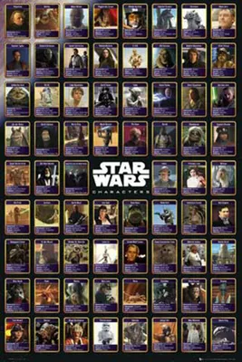 Produktbild von Star Wars - Poster - Compilation