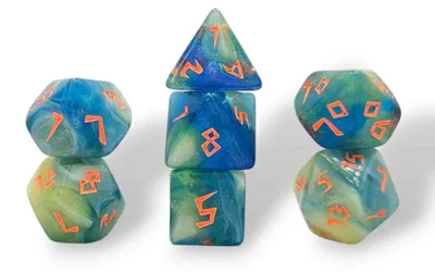 Produktbild von Würfelset Galaxy: Ocean (7)