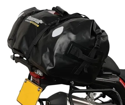 Image de Sac de selle moto étanche, 20/45/65L, sac de coffre arrière, sac de voyage, sac de selle, sac de selle en polyester enduit de PVC