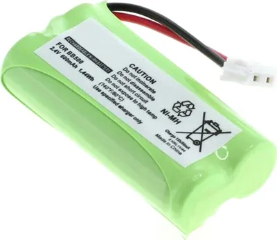 Produktbild von Akku für Alcatel Versatis-880 NiMH 2,4 Volt 600 mAh grün.