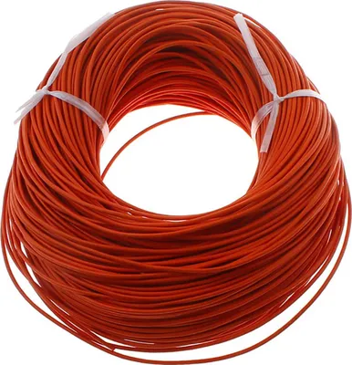 Produktbild von 5m Lederschnur rund  2mm gefärbt - Lederkordel Lederband Rindsleder Schnur, Farbe:orangerot, Stärke:2mm
