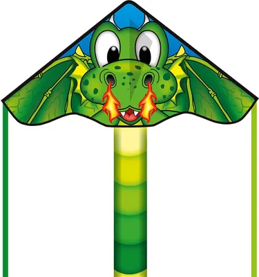 Produktbild von Ecoline Kinderdrachen Simple Flyer Dragon 85 cm