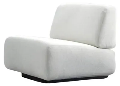 Produktbild von Moderne Couchgarnitur Sessel Luxus Set Stoffsofas Luxus Weißer Möbel