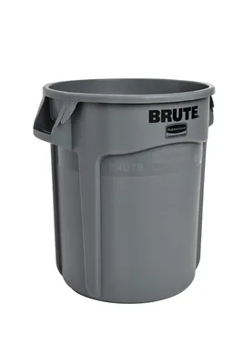Produktbild von Rubbermaid 2620 BRUTE, 75,7 l, Rund, Lineares Polyethylen mit niedriger Dichte (LLDPE), Grau, Manuell, NSF, UV