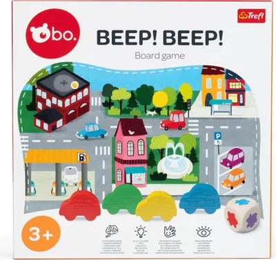 Obrázok produktu pre Píp! Píp! Stolná hra pre rodinnú zábavu, 2-4 hráčov