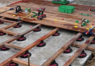 Produktbild von Stelzlager für Unterkonstruktion 25-40 mm hohe Tragkraft Set 40 Stück