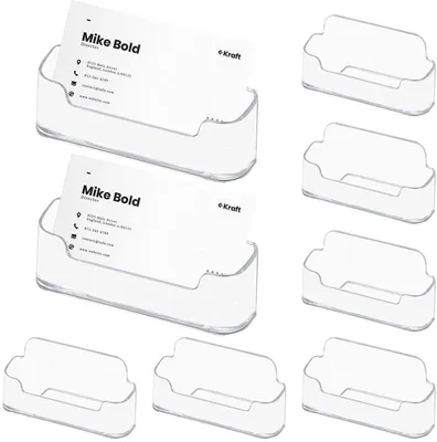 Set von 8 - Hochwertiges Acryl - 9,7 x 3,6 x 4,6 cm