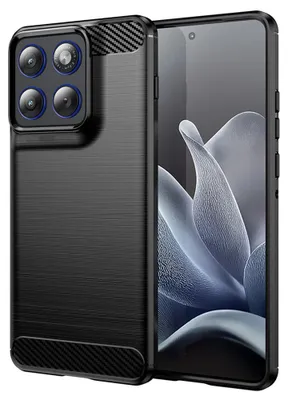 Obrázek produktu pro Techsuit - Carbon Silicone silikonové pouzdro pro Motorola Edge 70 – černé