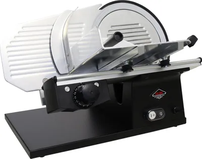 Produktbild von Celme - EVOLUTION 250 Aufschnittmaschine - 250 mm Klinge - 40×58×38 cm - Robuste Konstruktion und Trockenlauf - SCHWARZ