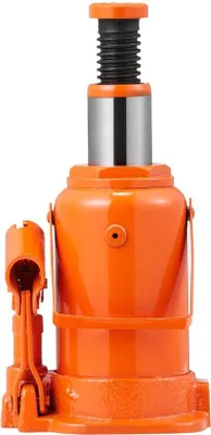 Obrázok produktu pre Hydraulický zdvihák – 12 ton – zdvihový rozsah 19 cm – 35,5 cm – dlhá páka 60 cm – pre automobily – oranžová farba