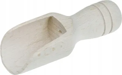 Obrázek produktu pro Malá dřevěná naběračka s nožem 7,5 cm