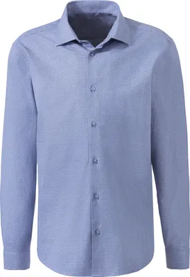 Produktbild von H.I.S. Langarmhemd blau Größe XXL (45/46)