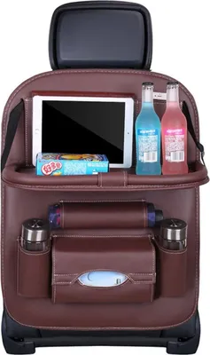 Obrázok produktu pre Organizér na sedadlo v aute, chránič sedadla, poťah sedadla, polička, mini stolík do auta