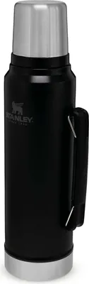 Image de Stanley Classic Bottle 1,0 L noir mat