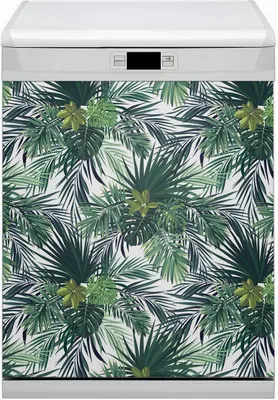 Produktbild von Abwaschbar 60x70 cm Geschirrspüle Magnetmatte Küche Dekorative  - Tropenurlaub