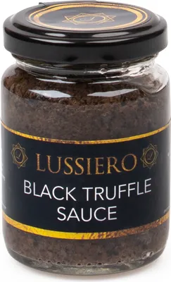 Produktbild von Lussiero Trüffel Sauce Schwarze Sommertrüffel Salsa Tartufata Tapenade Tuber Aestivum 80g