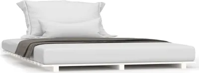 Produktbild von VidaXL 824564, Weiß, 120 cm, 2 m, 5 cm, 1200 x 2000 mm, 1 Stück(e)