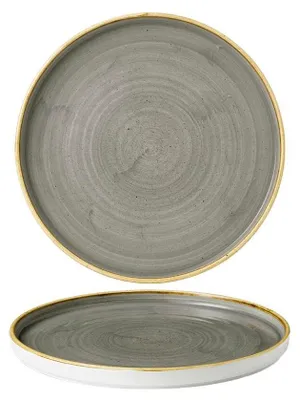 Produktbild von CHURCHILL Stonecast Peppercorn Grey Teller flach, ø: 210 mm