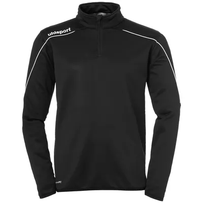 Produktbild von uhlsport 1/4 ZIP TOP STREAM 22 Unisex 1002203_01 schwarz/weiß XXL