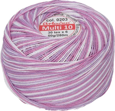 Obrázek produktu pro Vícebarevná příze Multi 10 50 g - 0203