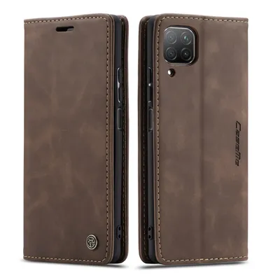 Obrázek produktu pro Huawei P40 Lite Pouzdro, RetroPolyuretanKožené Pouzdro, Kapsy na Karty, Magnetické Uzavírání, Pouzdro s Funkcí Stojánku pro Huawei P40 Lite Káva
