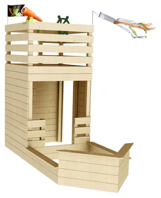 Produktbild von Spielturm Piratenschiff Hacker naturbelassen