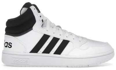 Produktbild von adidas Hoops 3.0 Mid Classic Vintage Core Black Cloud White - EU 44 2/3