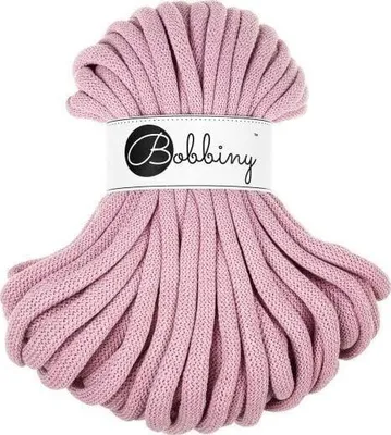 Obrázok produktu pre Bobbiny Jumbo 9 mm 30 m Dusty Rose Špagát