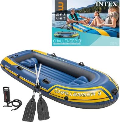 Obrázek produktu pro INTEX Člun pro 3 osoby Challenger 3 set