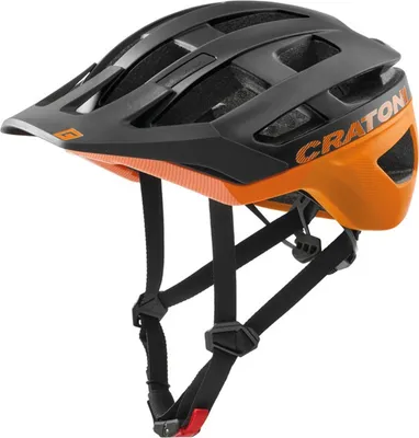 Produktbild von CRATONI MTB - Fahrradhelm AllRace  schwarz/neonorange matt