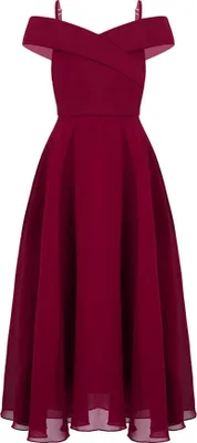 Produktbild von Elegantes langes Festkleid für Mädchen Gr. 164 Cm - Perfekt als Blumenmädchenkleid, Brautjungfernkleid, Chiffon-Sommerkleid und Partykleid für Hochzeiten und Festzüge