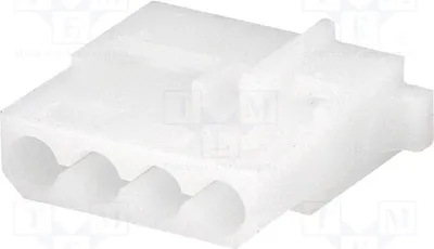 Produktbild von 10x Stecker weiblich PIN: 4 kontaktlos Leitung-Platte  250VDC C5080HF-04P DC Steckverb