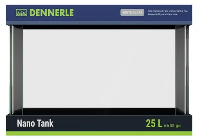 Produktbild von Dennerle Nano Tank White Glass, 25 Liter - 36 x 28 x 25 cm - Nano Aquascaping Aquarium