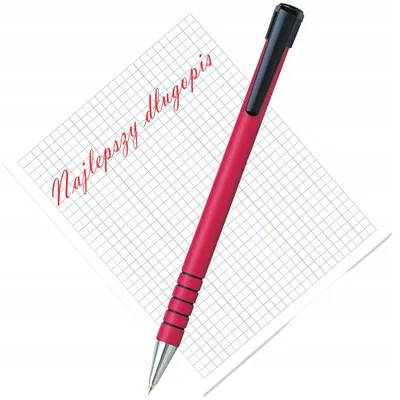 Produktbild von PENAC Kugelschreiber Rot Präziser 0.5mm Strich