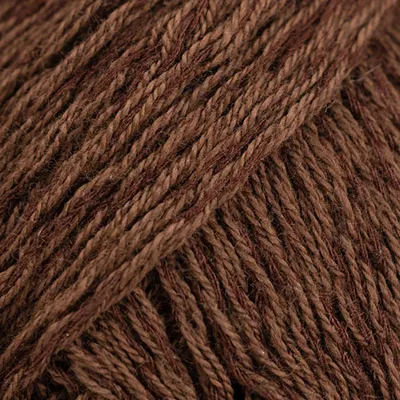 Produktbild von DROPS Belle Garn 39 Schokolade – Baumwoll/Viskose/Leinen, atmungsaktiv 50g
