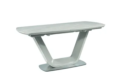 Zdjęcie produktu dla Stół ARMANI CERAMIC 160(220)x90 szary mat rozkładany