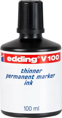 Produktbild von Verdünner für Nachfülltinten edding V 100 100 ml Packung mit 10 Stück