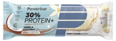 Image de Barre protéinée vélo, saveur vanille-coco - Récupération musculaire, boîte de 15 - Powerbar