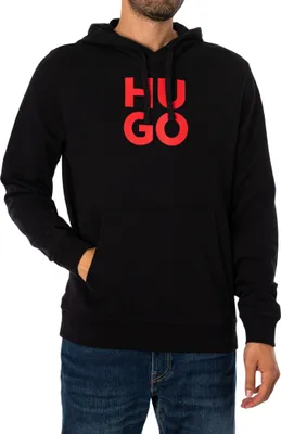 Produktbild von HUGO Daltorreson Kapuzenpullover, Schwarz XL
