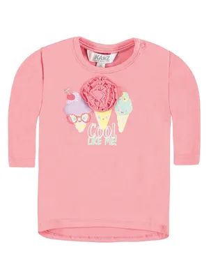 Productafbeelding van Babyroze blouse met print, merk Kanz