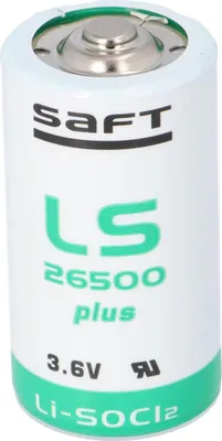 Image de SAFT Pile lithium Baby C LS 26500 PLUS 3,6V 8,5Ah chlorure de thionyle lithium
