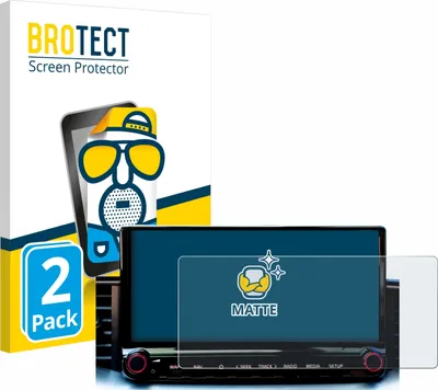 Produktbild von 2x BROTECT Schutzfolie für Kia Xceed 2023 Infotainment System Displayschutz Displayschutzfolie Folie Matt Entspiegelungsfolie