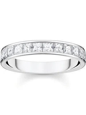 Zdjęcie produktu dla Thomas Sabo - TR2358-051-14-56 - Pierścionek - Damski - Srebro próby 925 - GLAM & SOUL - Szerokość 56