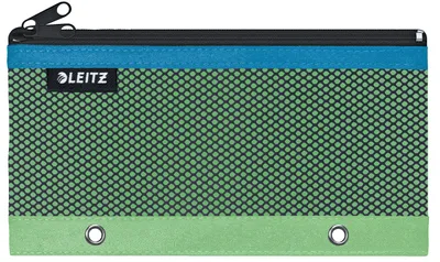 Zdjęcie produktu dla Leitz 60130050, Miękki piórnik, Nylon, Zielony, Monochromatyczny, Zamek, 85 mm
