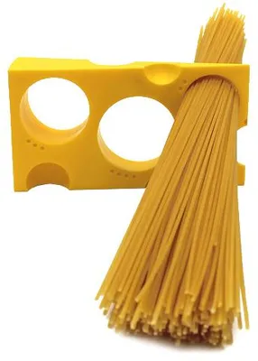 Productafbeelding van Spaghettimeter kaasvorm geel, 1-4 personen
