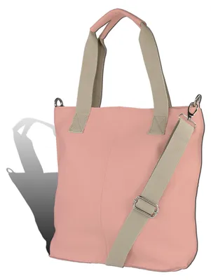 Image de Toscanto Tasche pink Leder Shopper D2OTT161SA