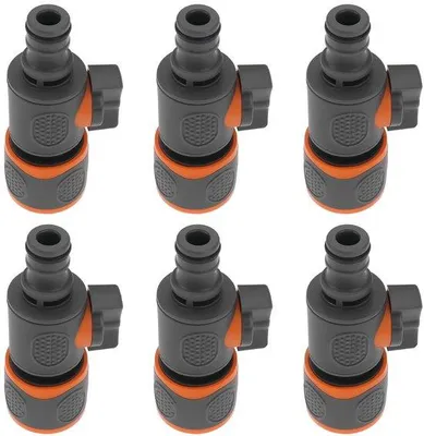 Obrázek produktu pro Sada 6 rychlospojek pro zahradní hadice, připojení 16 mm