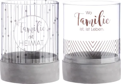Produktbild von Gilde Zement W indlicht "Familie" VE 4 so 31920