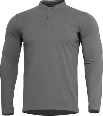 Produktbild von Pentagon Romeo 2.0 Henley Langarm-t-shirt Grau S Herren Grau S